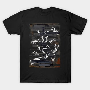 Free falling - Halloween art T-Shirt